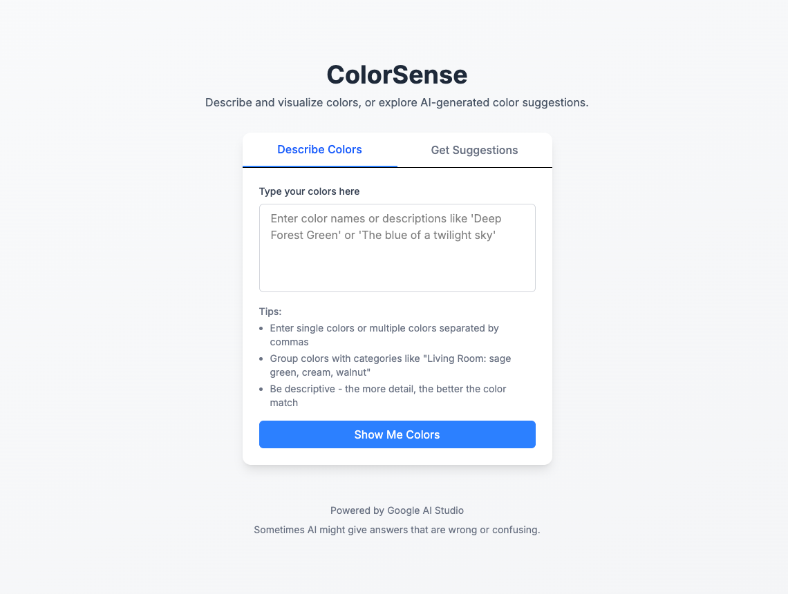 ColorSense